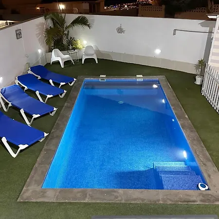 Lejlighed El Mar House & Private Heated Pool Costa Adeje (Tenerife)